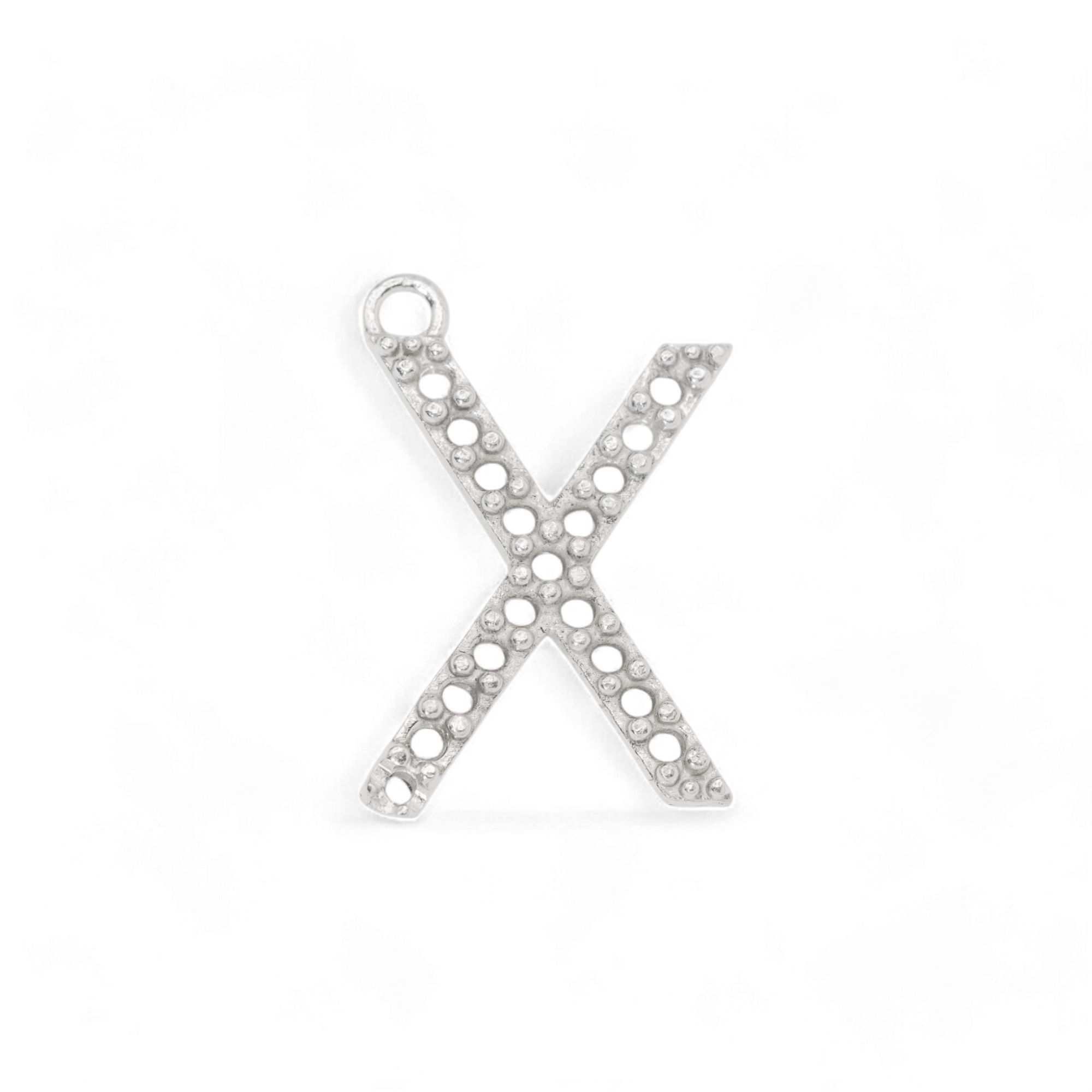 15mm Letter X Pendant Casting – Silva Jewelers Corp