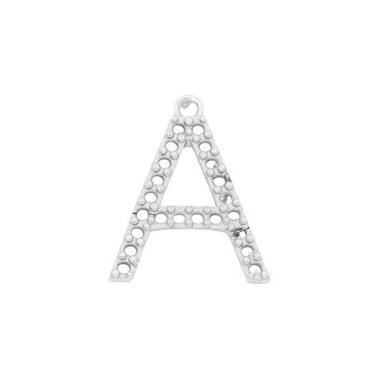 15mm Letter A Pendant Casting