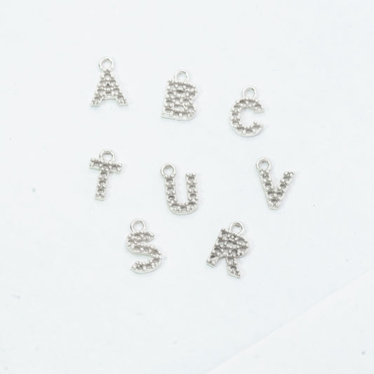 10MM Pendants Alphabet