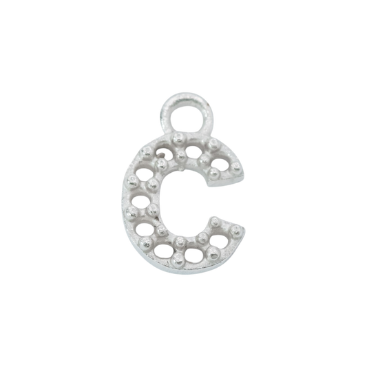 10mm Letter C Pendant Casting