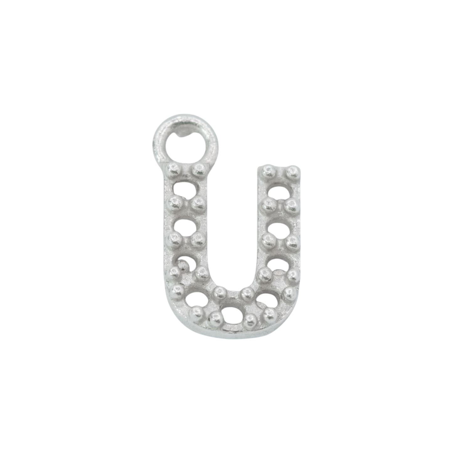 10mm Letter U Pendant Casting