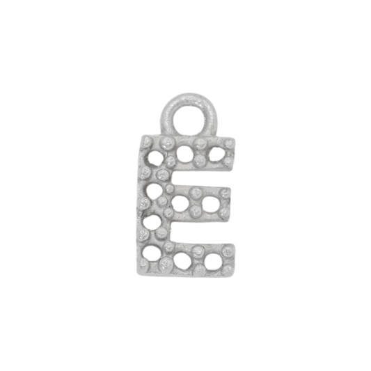 10mm Letter E Pendant Casting