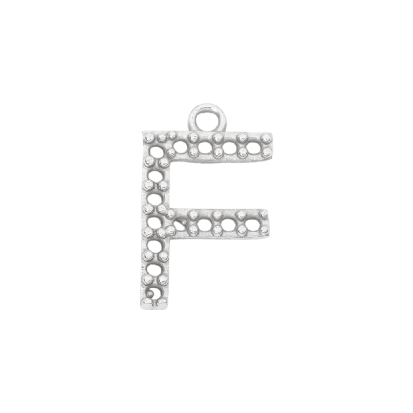 15mm Letter F Pendant Casting