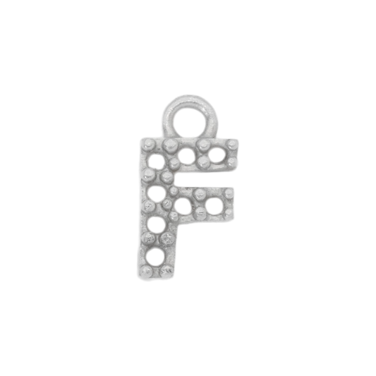 10mm Letter F Pendant Casting