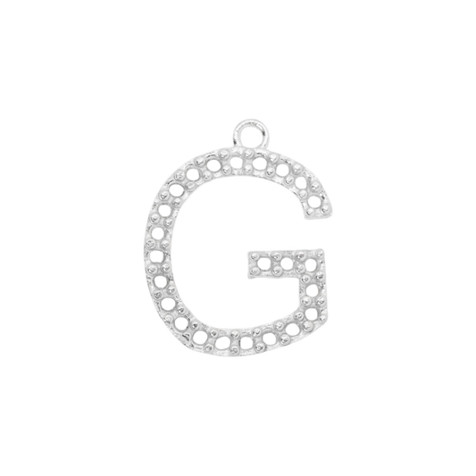 15mm Letter G Pendant Casting