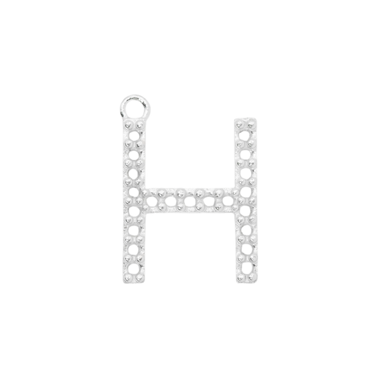 15mm Letter H Pendant Casting