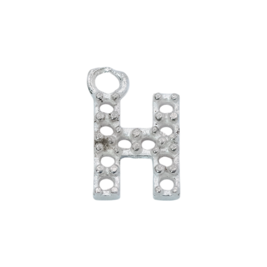 10mm Letter H Pendant Casting