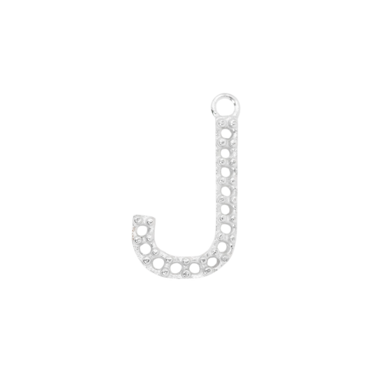 15mm Letter J Pendant Casting