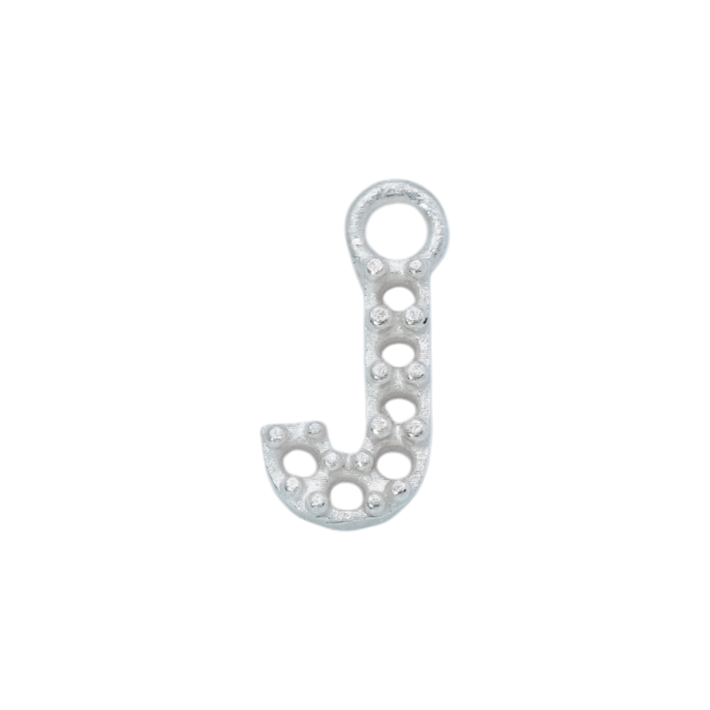 10mm Letter J Pendant Casting