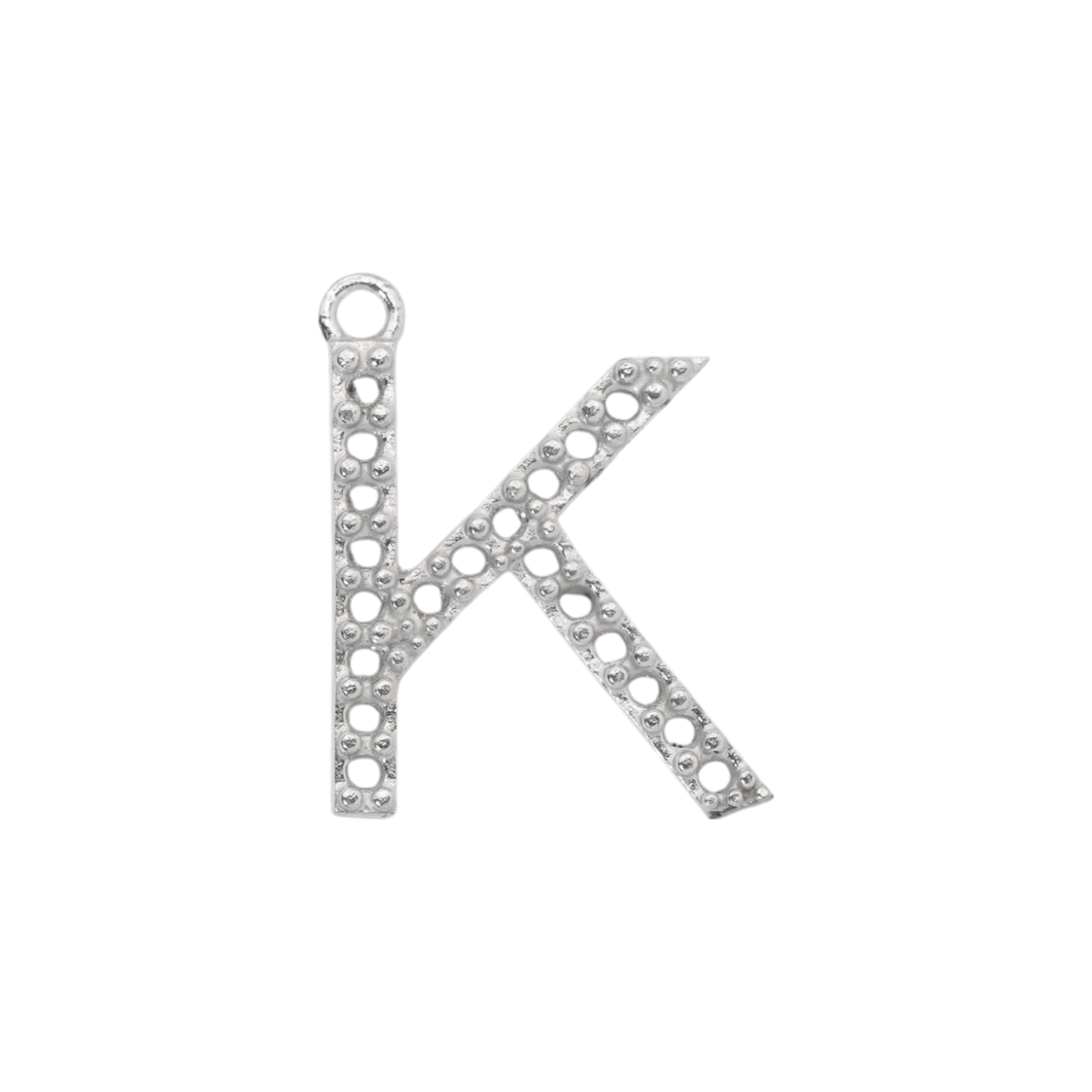 15mm Letter K Pendant Casting