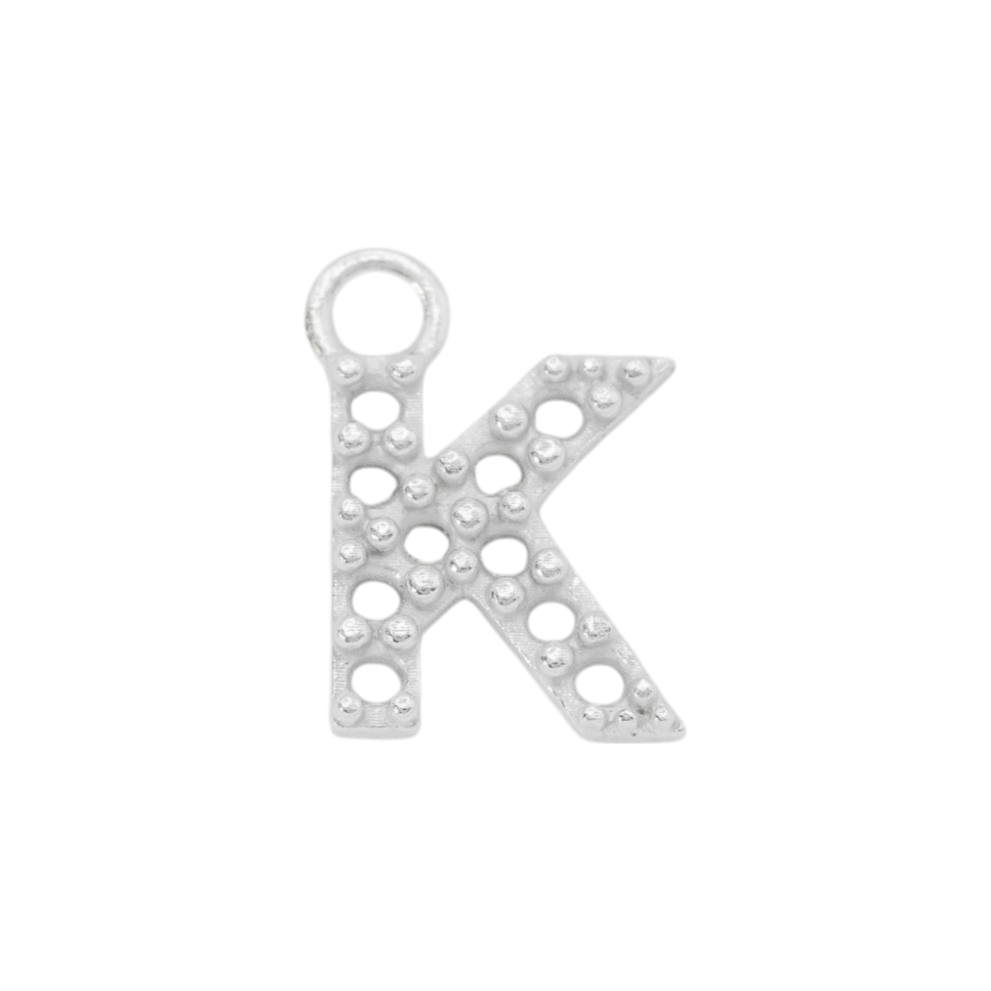 10mm Letter K Pendant Casting