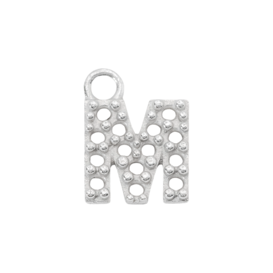 10mm Letter M Pendant Casting