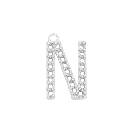 15mm Letter N Pendant Casting