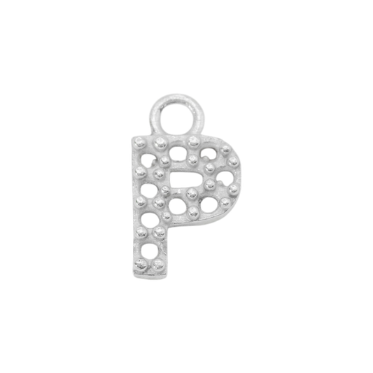 10mm Letter P Pendant Casting