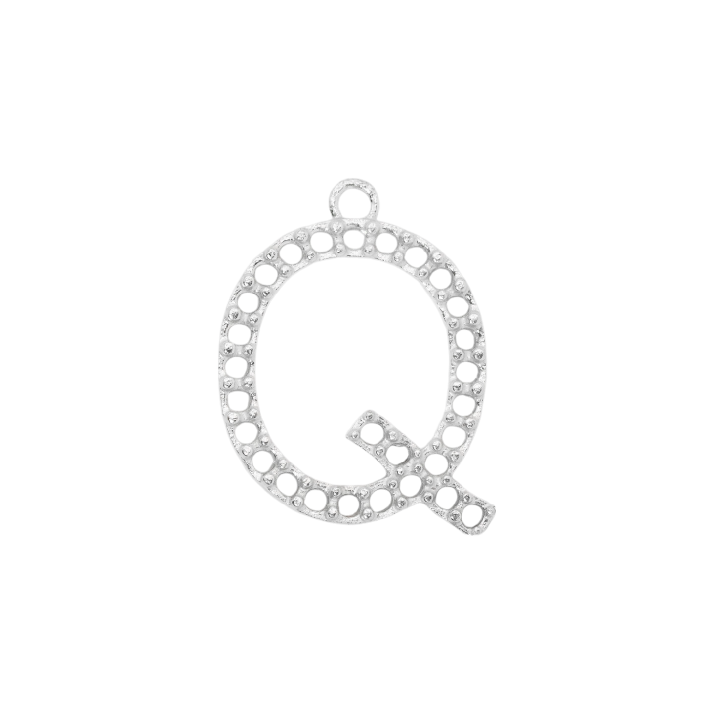 15mm Letter Q Pendant Casting