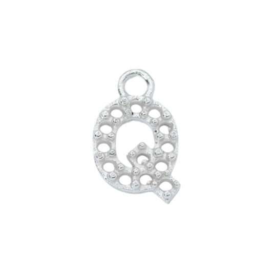 10mm Letter Q Pendant Casting