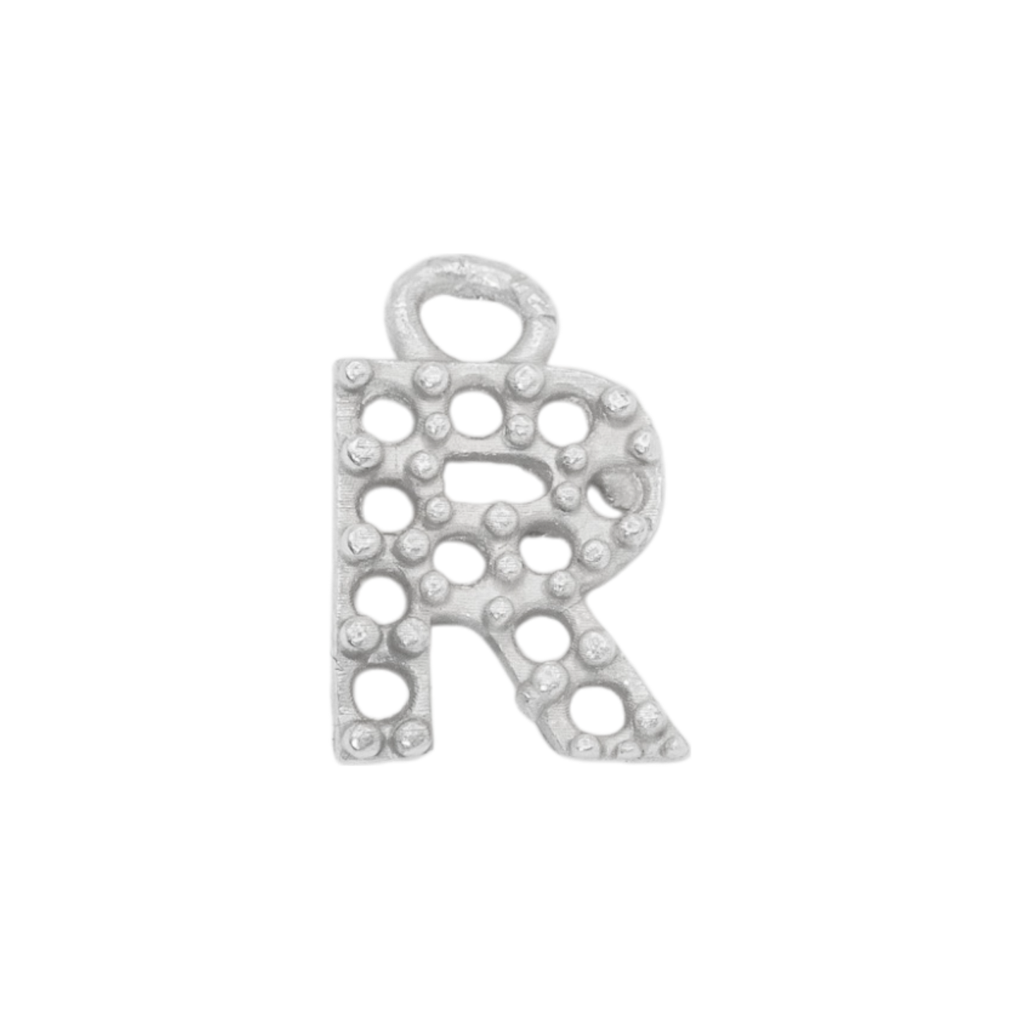 10mm Letter R Pendant Casting