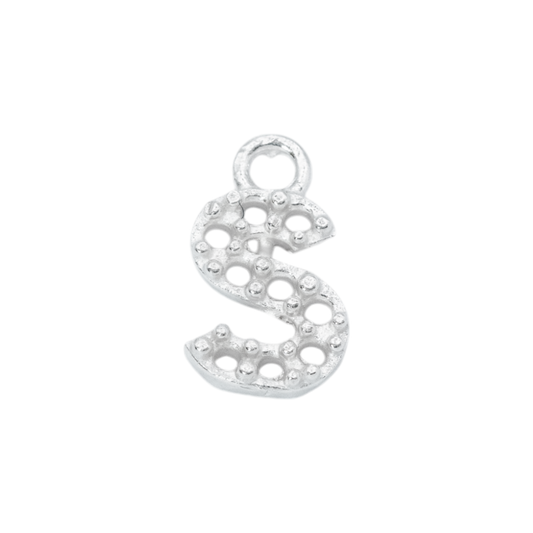 10mm Letter S Pendant Casting