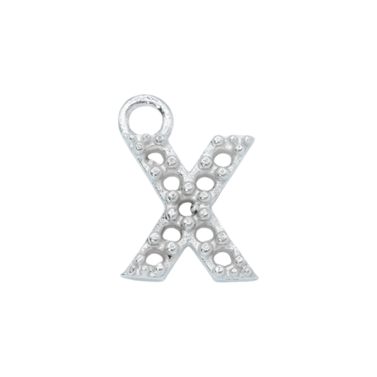 10mm Letter X Pendant Casting