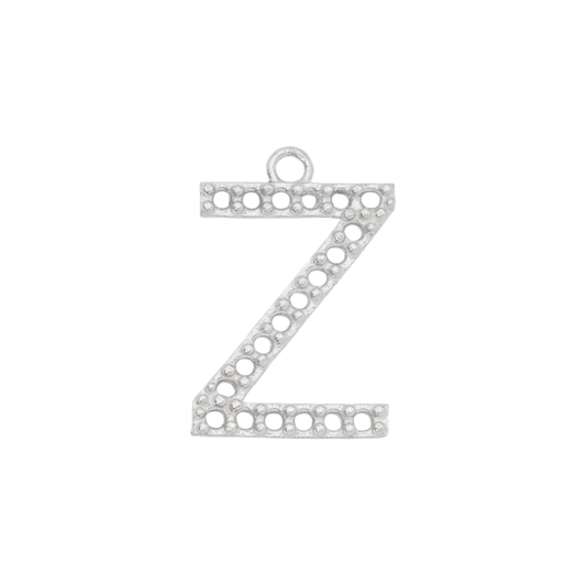 15mm Letter Z Pendant Casting